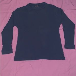 St. John’s Bay LT crew neck long sleeve blue